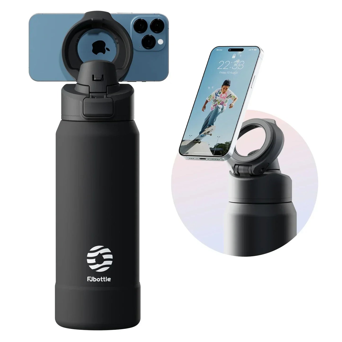 FEIJIAN Stainless Steel Sports Water Bottle