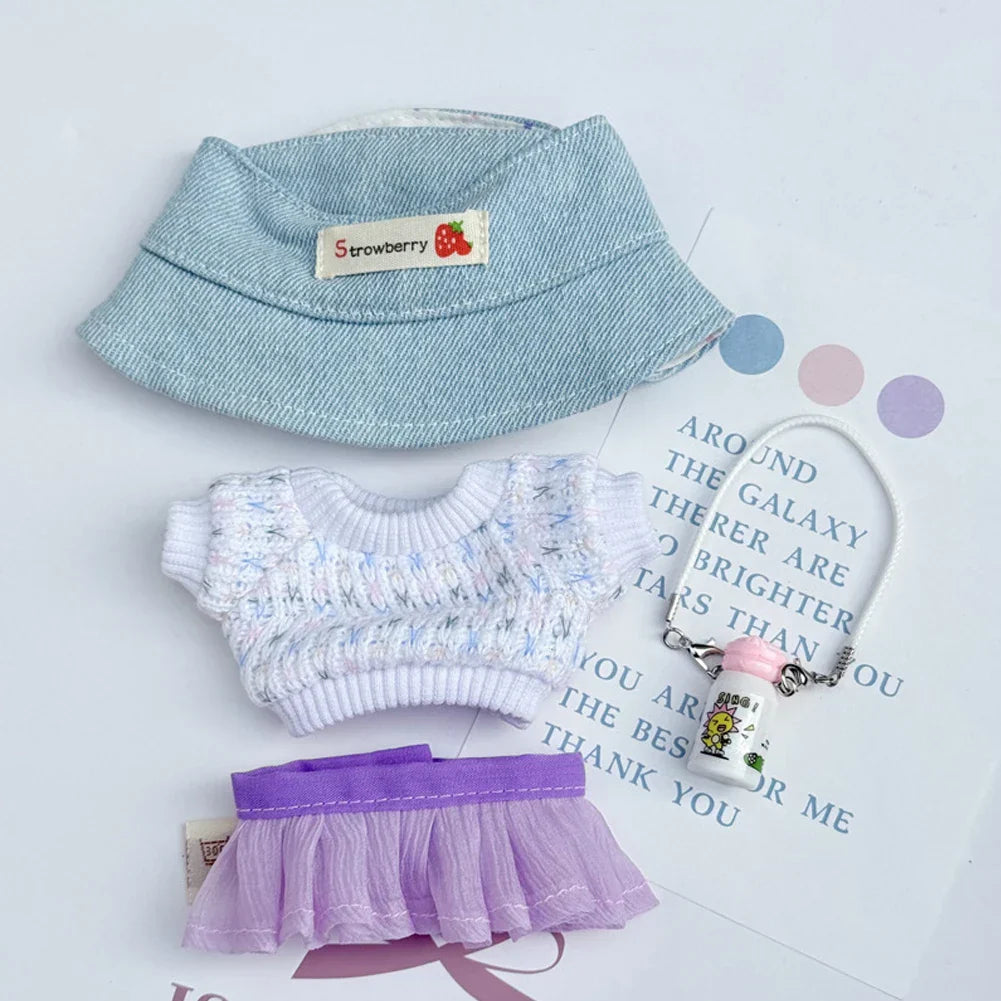 Labubu Color Match Sweater Dress