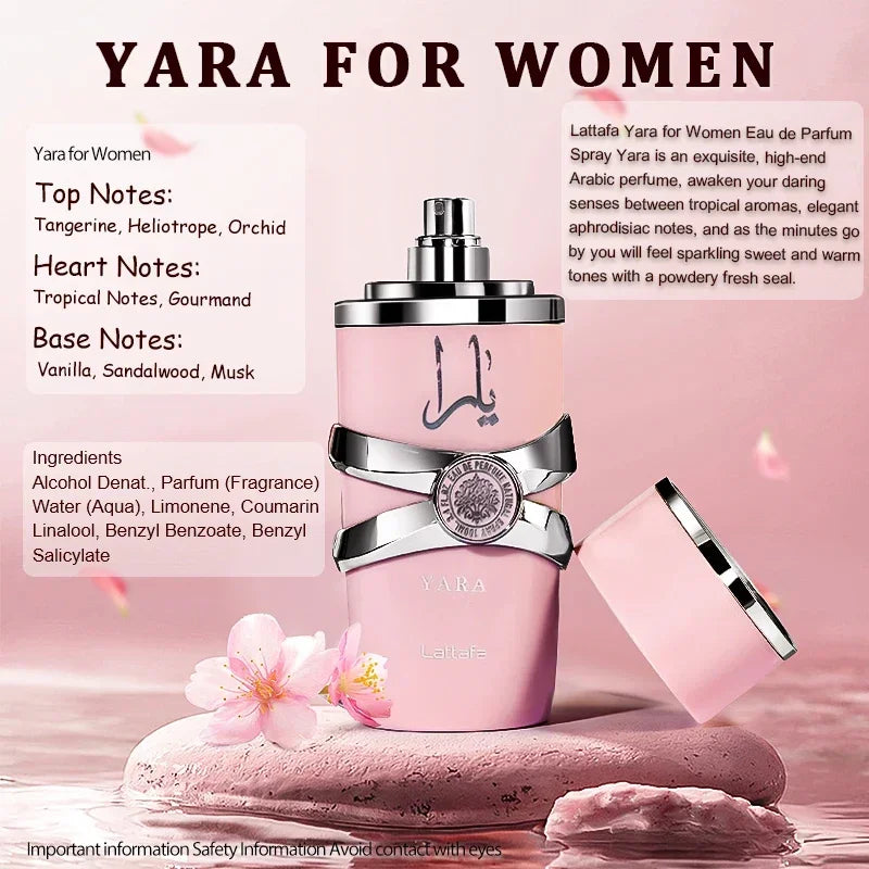 Yara Eau De Perfume Women Arabian Fragrance