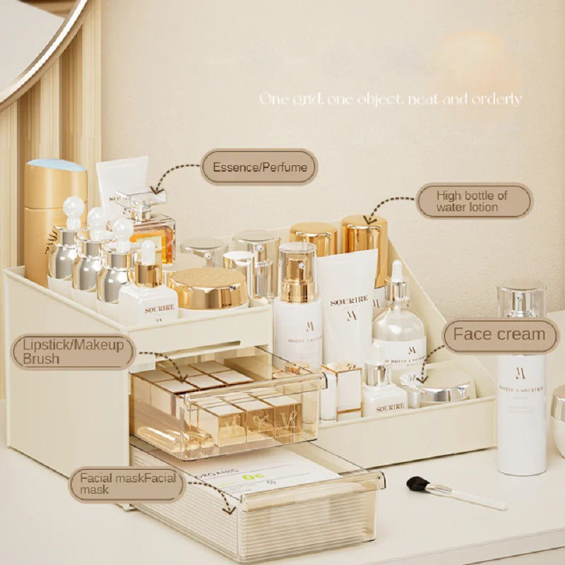 Clear Makeup Drawer Organizer