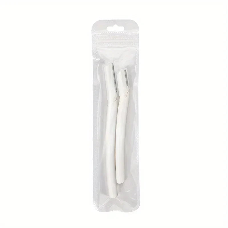 Stainless Steel Eyebrow Trimmer Set