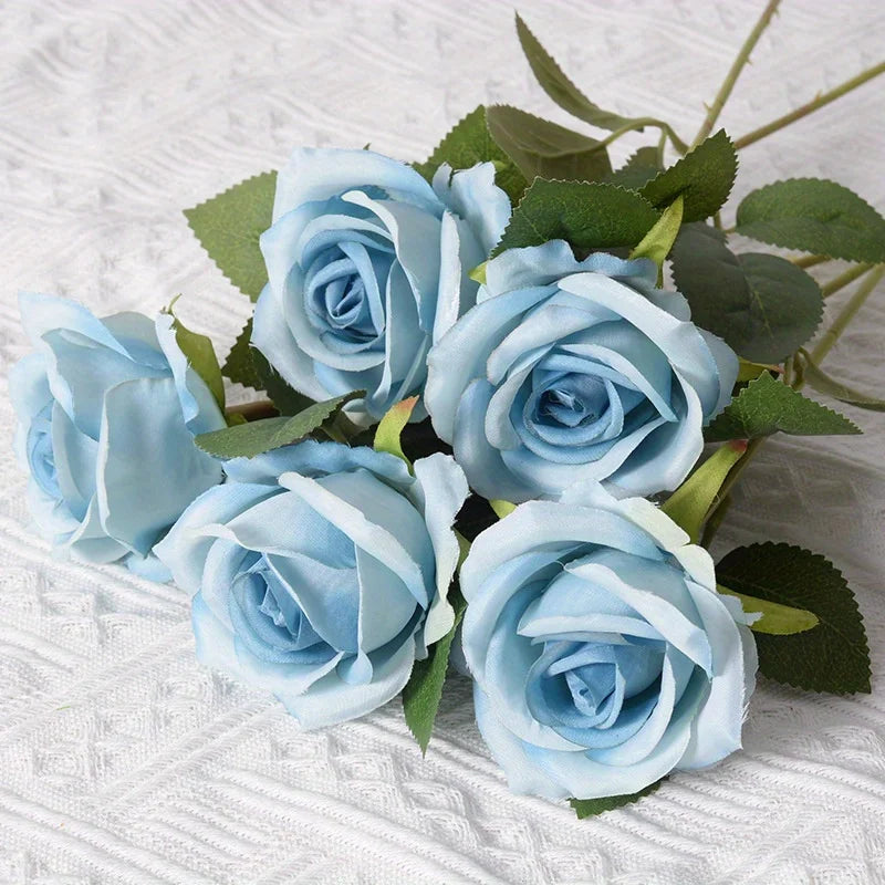 Realistic Artificial Rose Bouquet