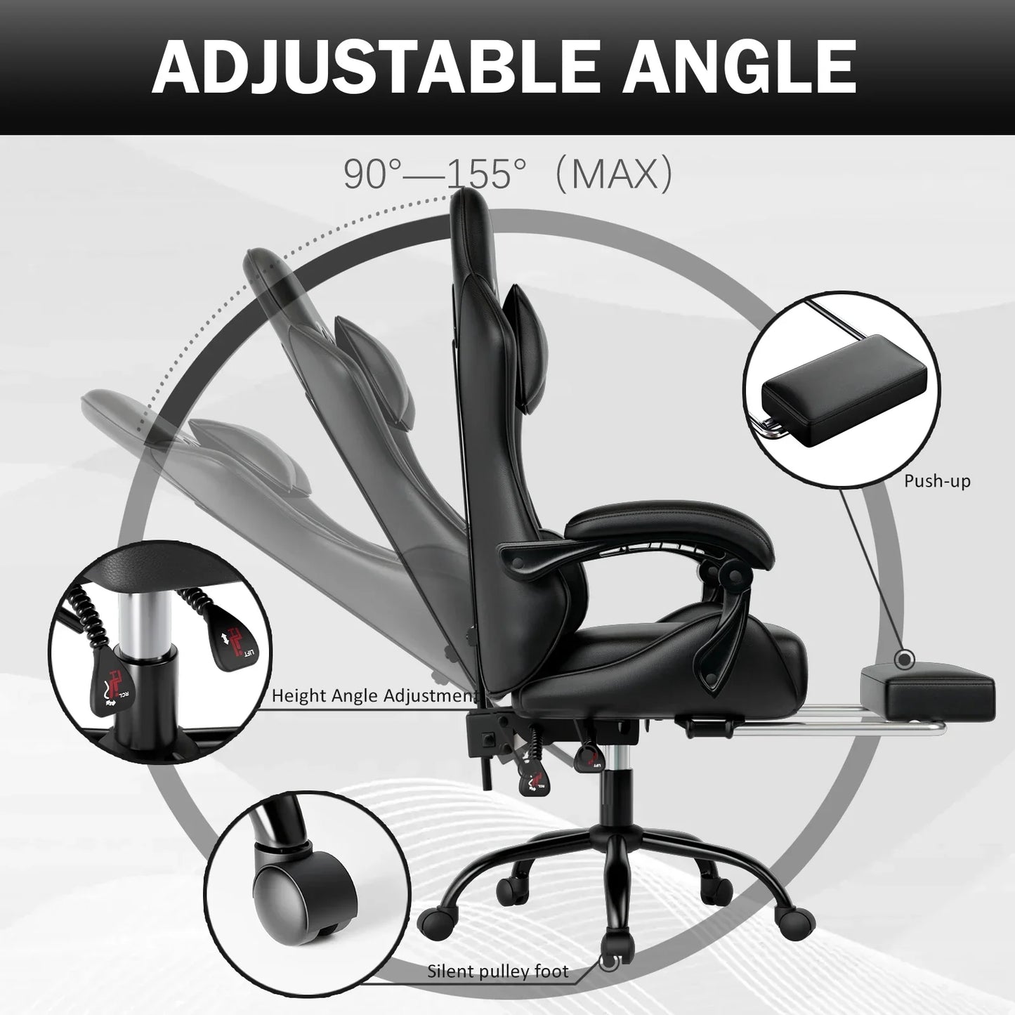 AnYu Furniture Ergonomic Racing Gaming Chair