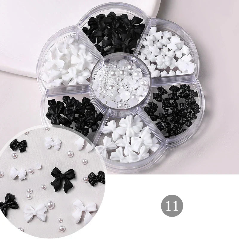6Grids 3D Nail Art Decorations