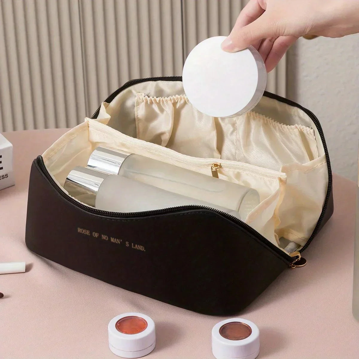 Luxury Travel Makeup Organizer