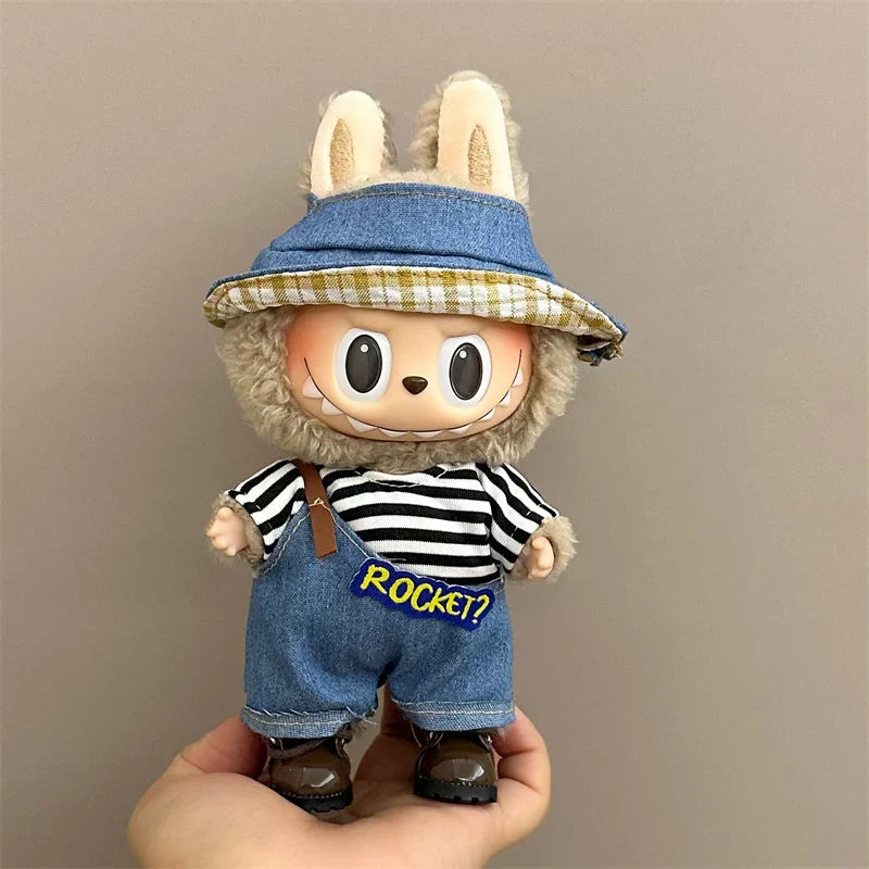 Labubu Korean Hoodie Set