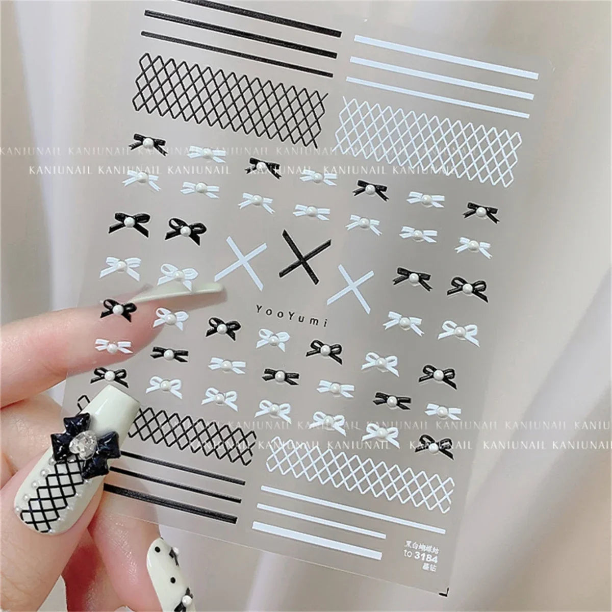 NAILFYOU Kawaii Butterfly Nail Stickers