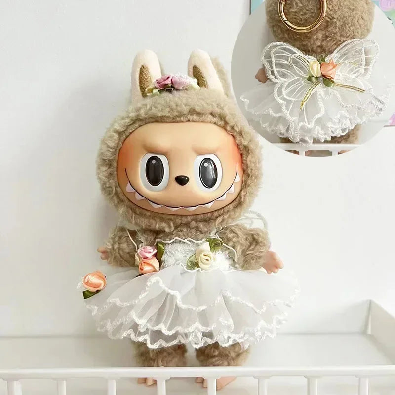 Labubu Doll Fashion Hoodie Set