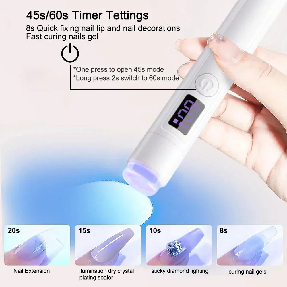 9SPro Compact LED Nail Lamp