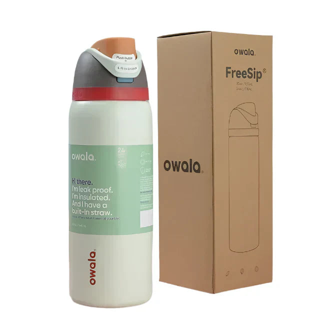 Owala Free Sip Water Bottle Grass Green