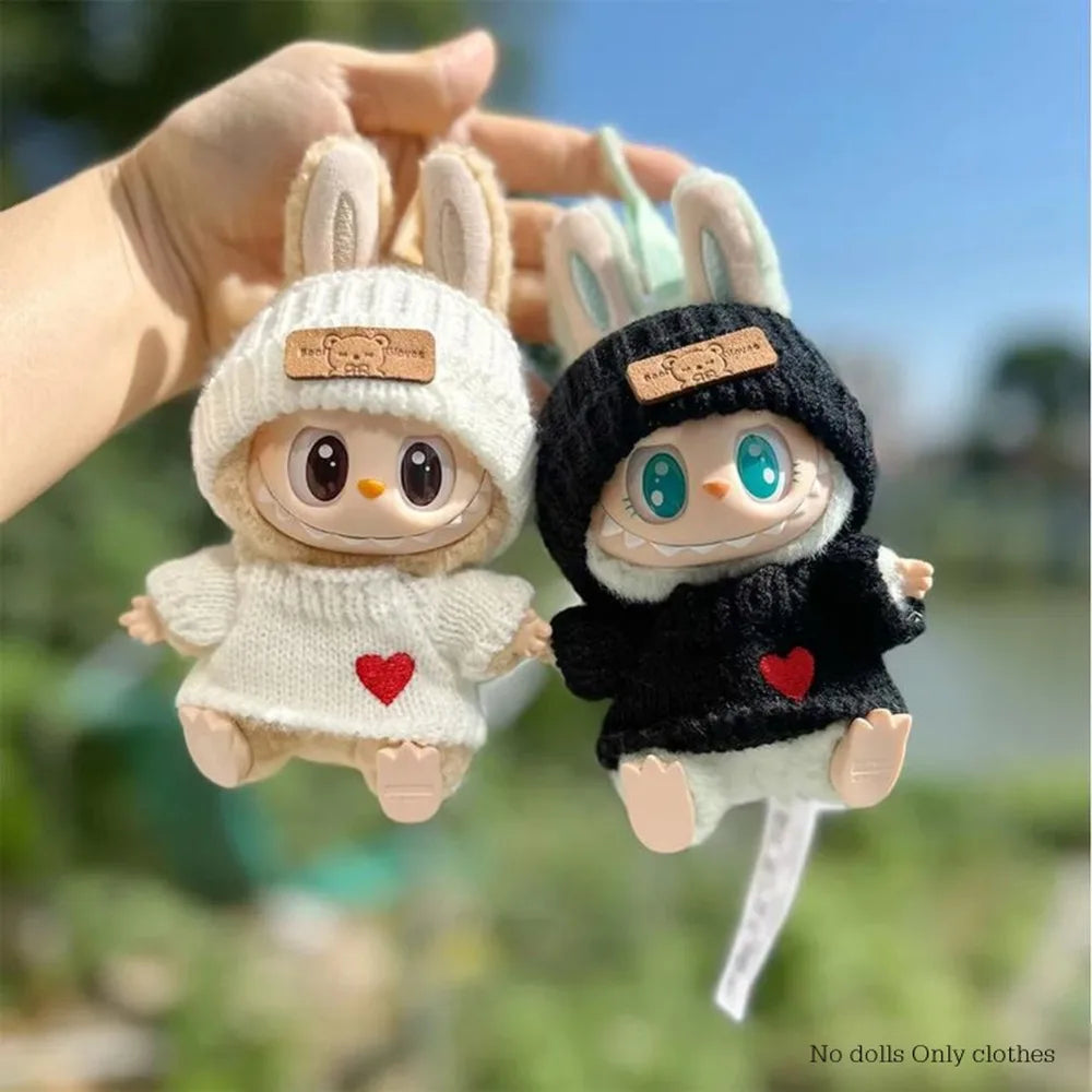 Labubu Sweater Hat Outfit Set