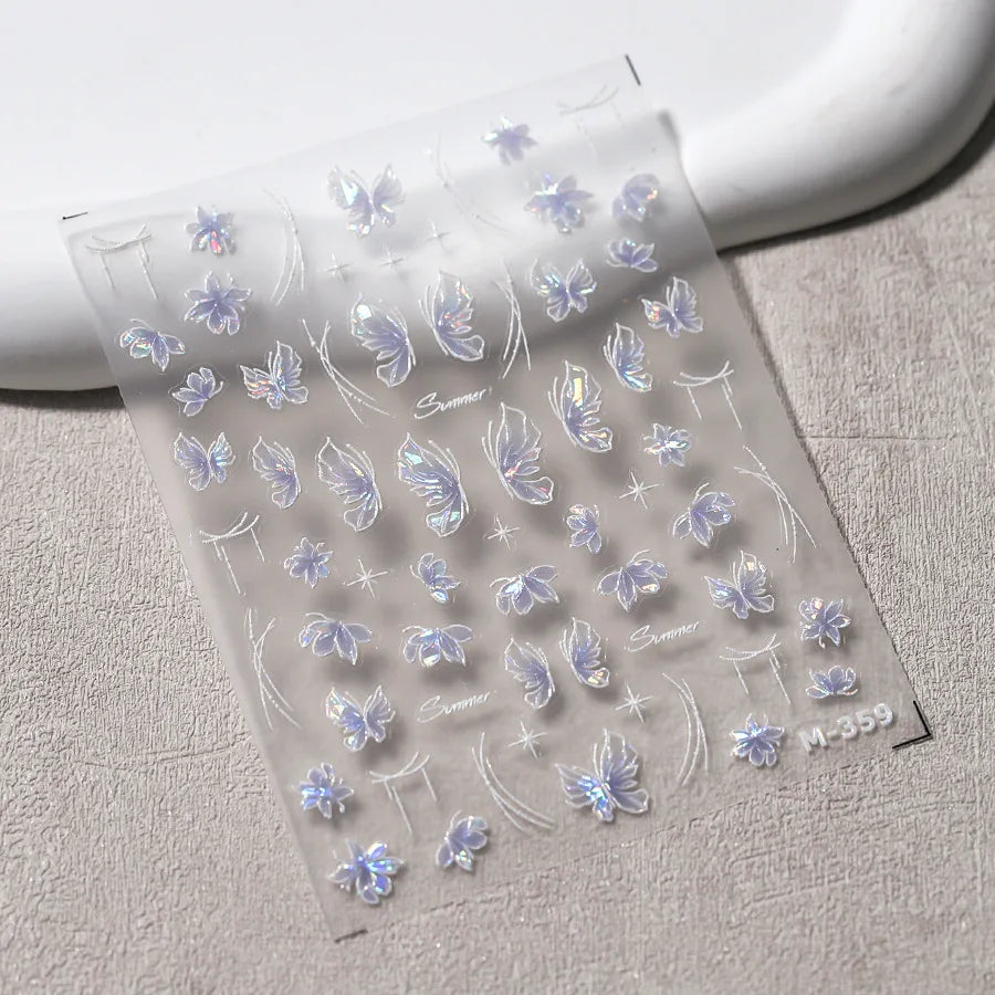 NAILFYOU Kawaii Butterfly Nail Stickers