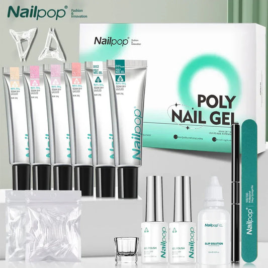 Poly Nail Extension Gel Kit