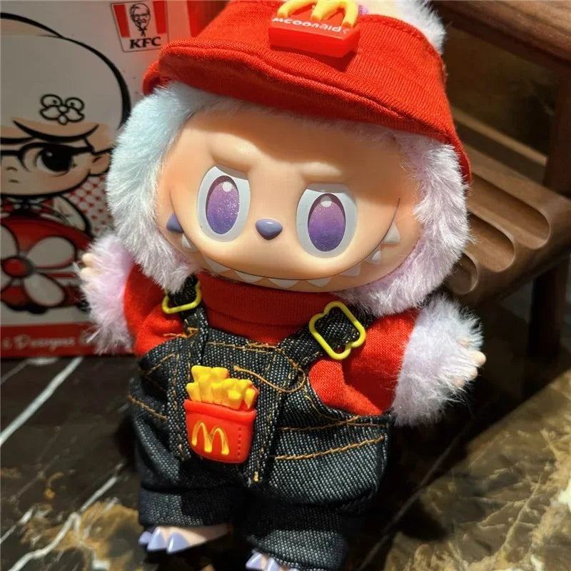 Labubu Fast Food Cosplay Set