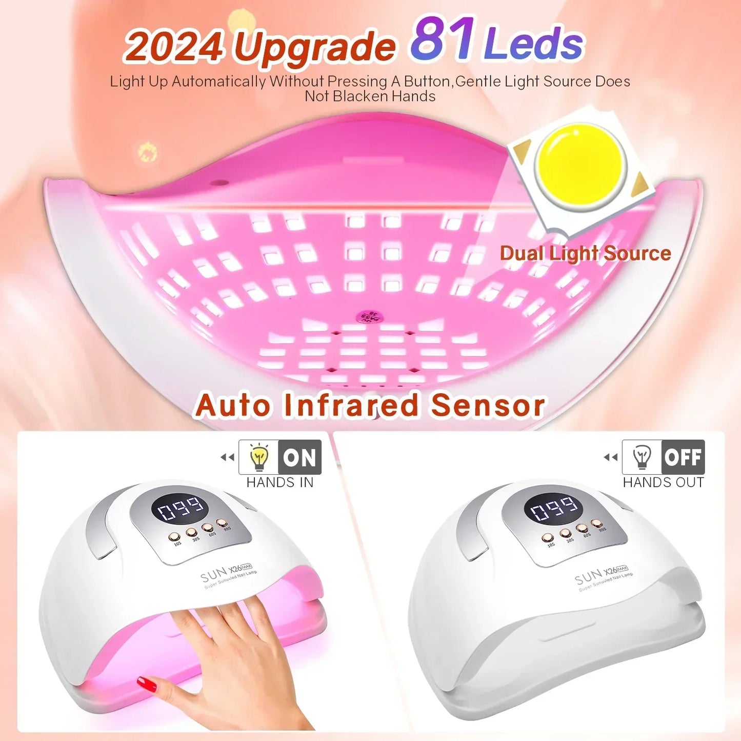 SUN X26 MAX Nail Dryer