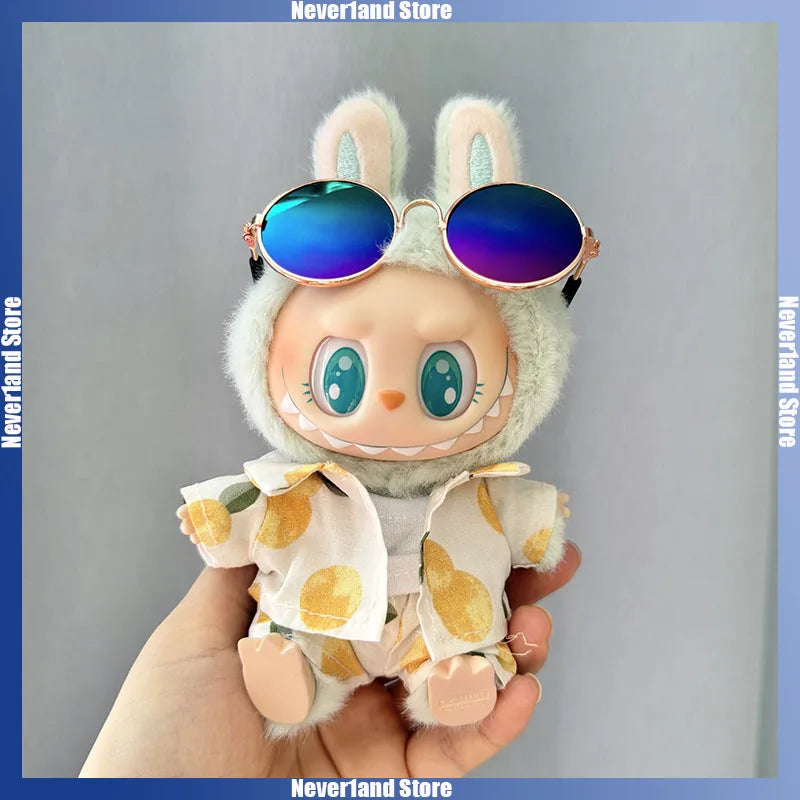 Labubu Beach Resort Overalls Set