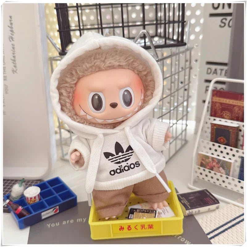 Labubu 15/17cm Hoodie & Pants Set