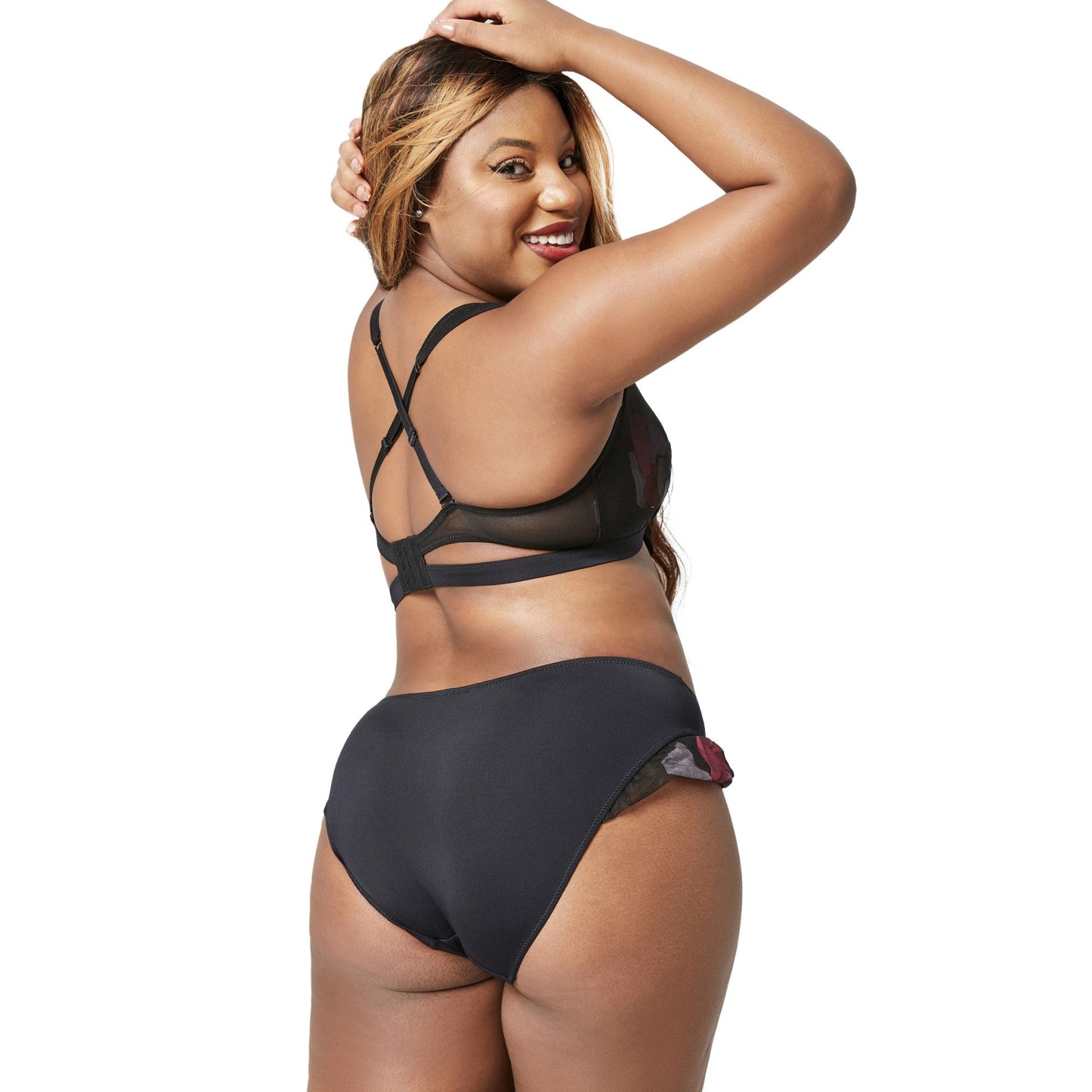 YOLANDA Rose Chic Brief Panties