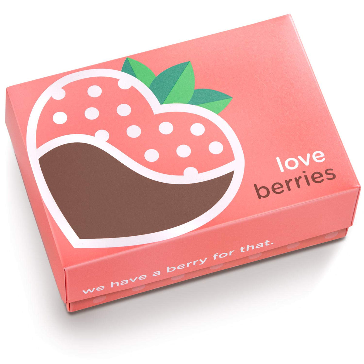 A Gift Inside 18 Berry Bites: Milk, Dark & White Chocolate Covered Strawberries (Fun Size)