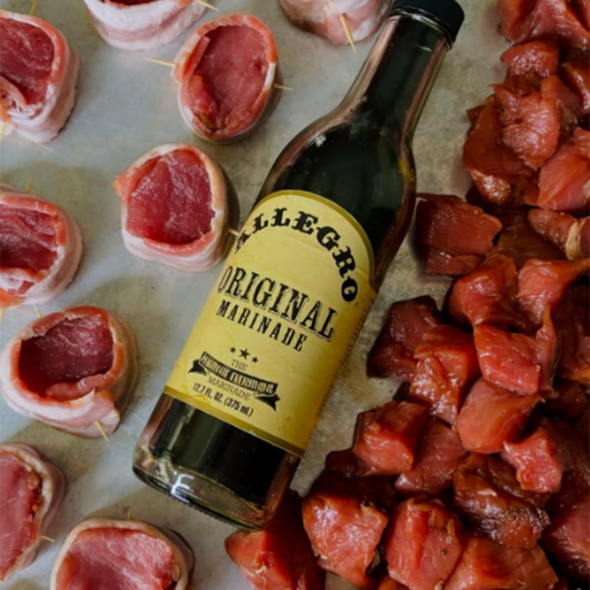 ALLEGRO Original Marinade – 128 Oz | Gluten-Free & Kosher | For Meat & Veggies