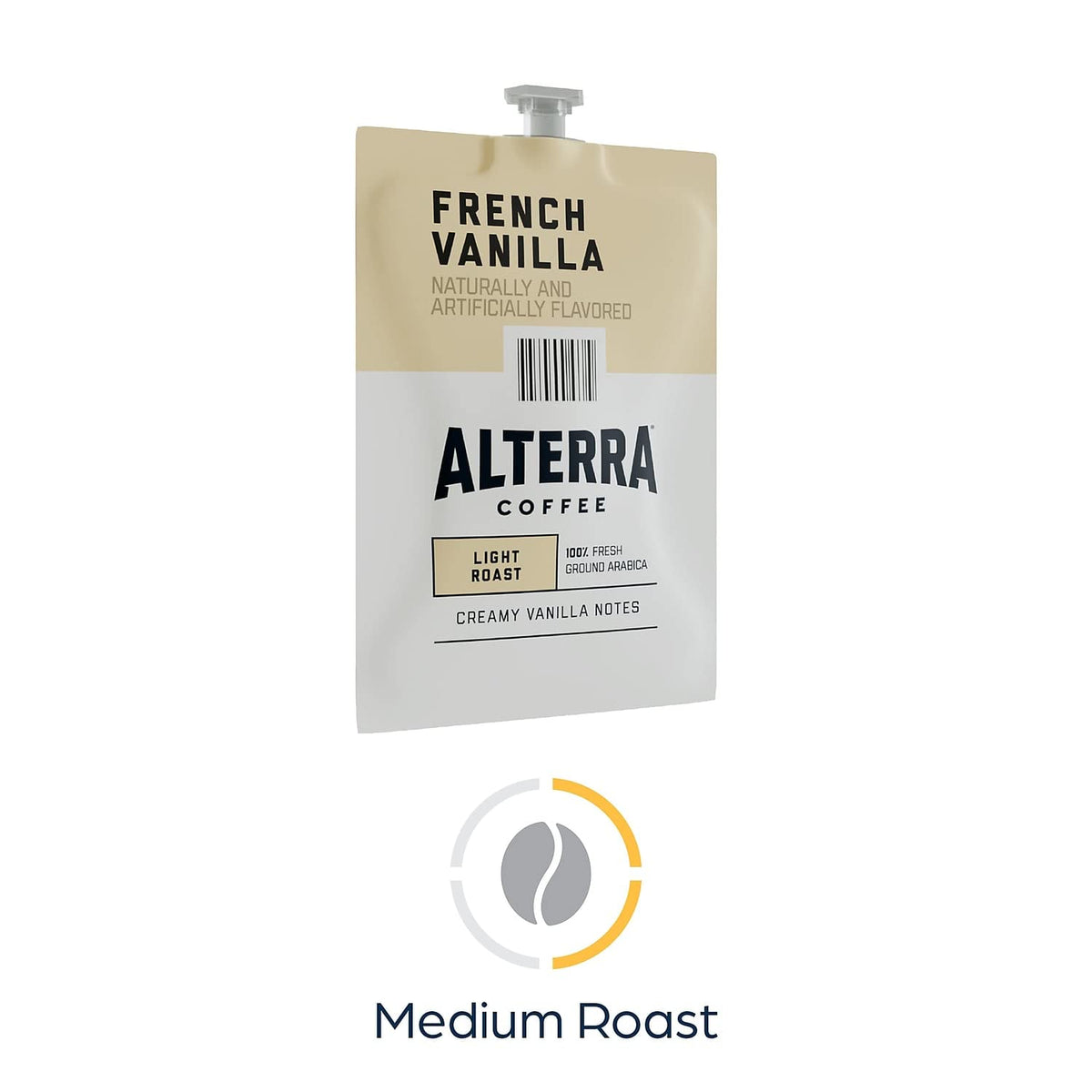 Alterra French Vanilla Decaf Coffee — 100 Freshpacks (MDKA183)