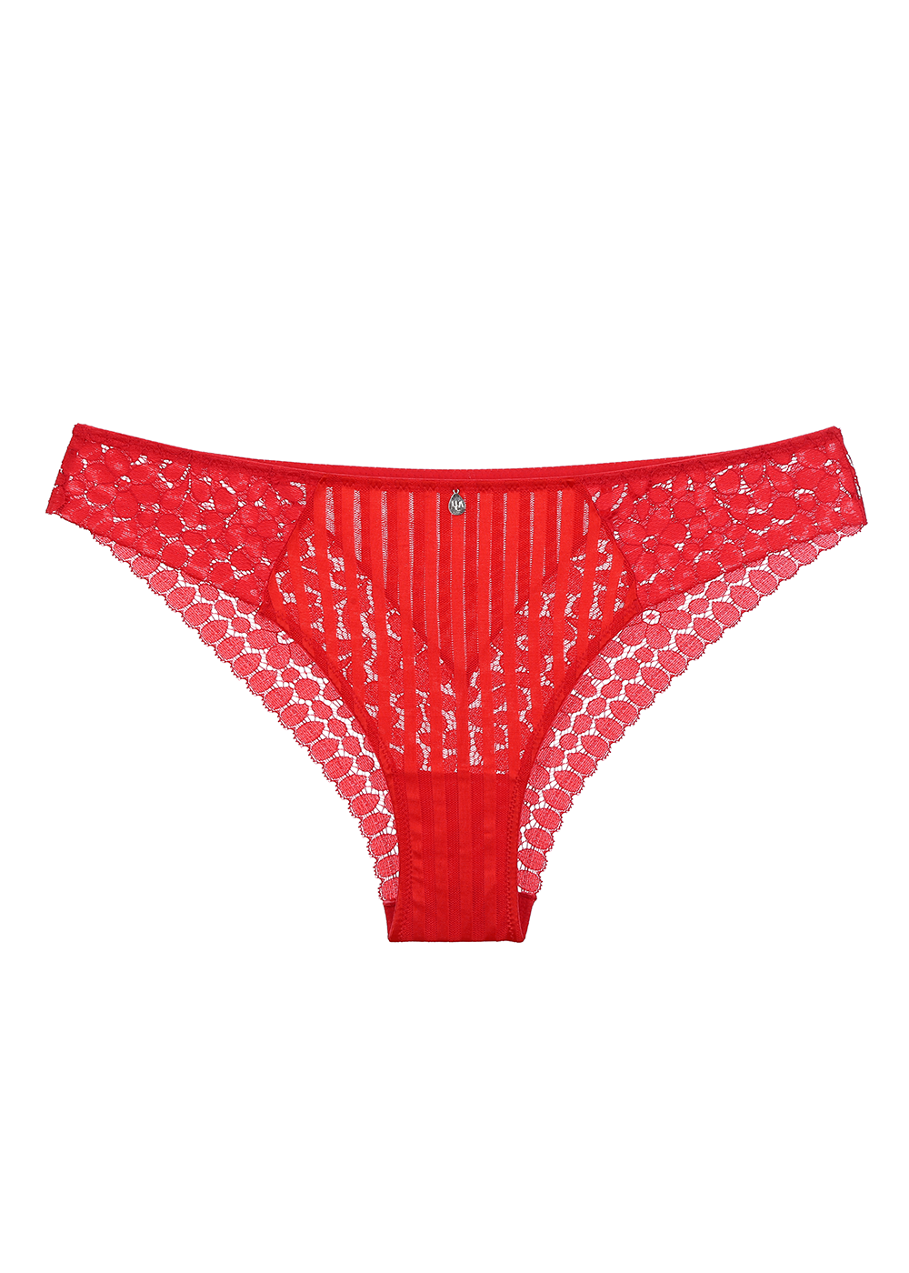 AMINA Plus Sexy Lace Red Hipster
