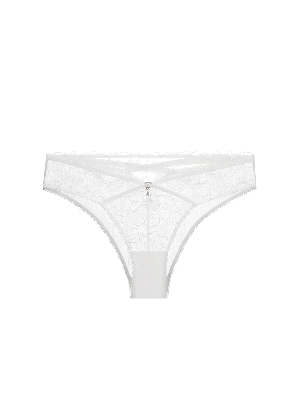 ANGELIA Floral Lace Brief Panties