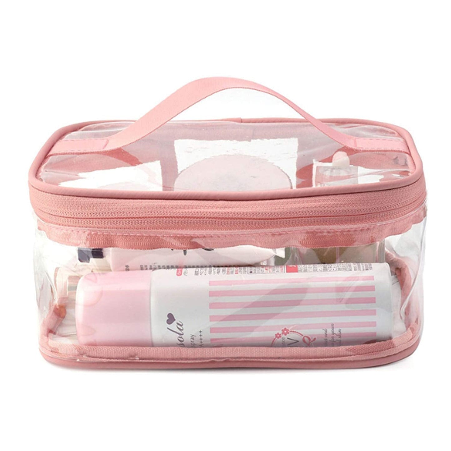 BallHull Makeup Bag Zipper Waterproof Portable Travel Storage Pouch 2 Pcs