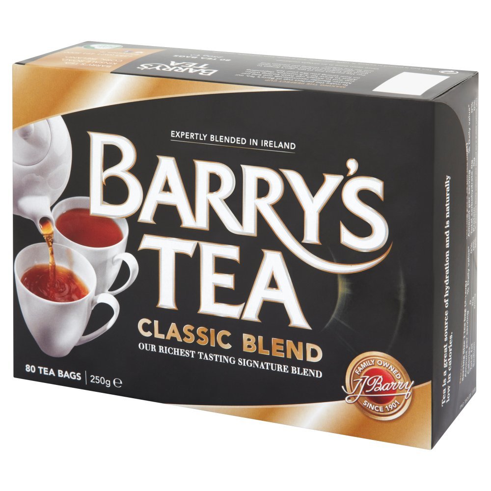 Barry's Tea Classic Blend - 80-Count (Pack of 6) | Rich Irish Tea