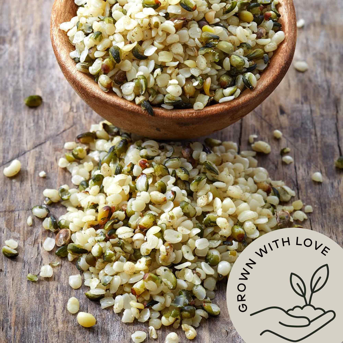 Be Still Farms Hemp Seeds Organic Bulk 2.8lb | Raw Shelled Hemp Seeds | Plant-Based Protein • USDA Organic • Non-GMO • Gluten Free • Vegan