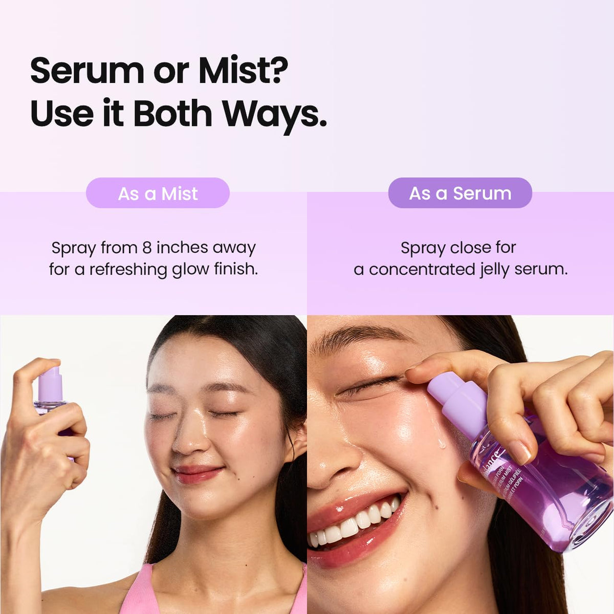BIODANCE Caviar PDRN Jelly Serum Mist, Hydrating Face Mist, Revitalizing & Radiance Face Spray, Sprayable Hydrogel, Travel Essentials & Self Care Gifts for Women, Korean Skin Care | 1.69 fl.oz