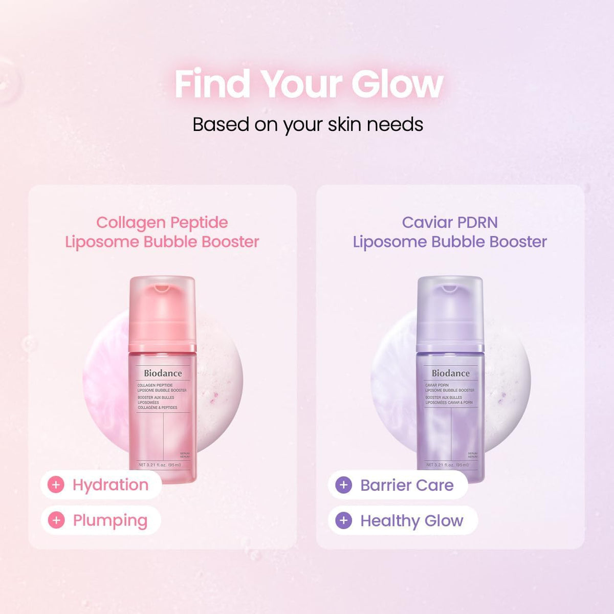 BIODANCE Collagen Peptide Liposome Bubble Booster, Micro-Bubble Foam Essence for Elasticity and Plumping, Hydration & Skin Prep Boost, Quick Morning Mask, Korean Skin Care | 3.21 fl.oz