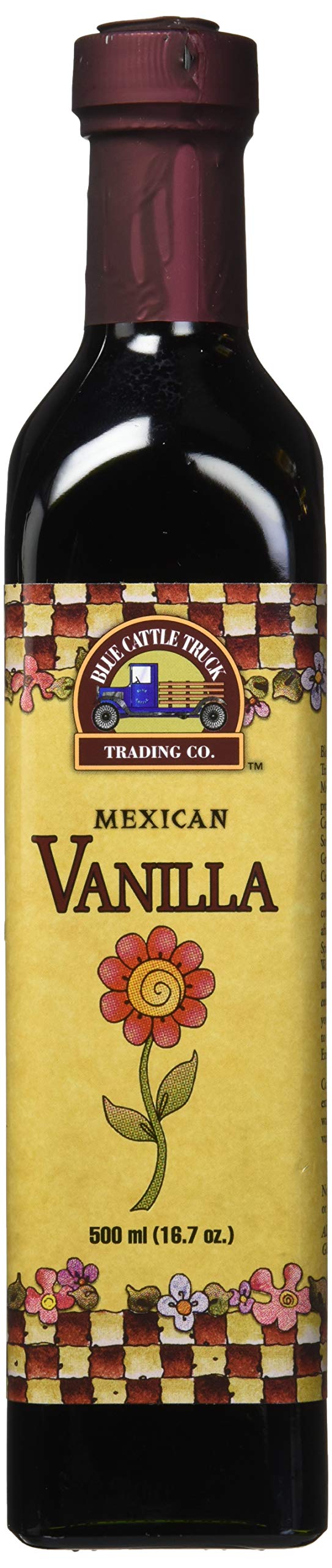 Blue Cattle Truck Trading Co. Traditional Gourmet Mexican Vanilla Extract, Large, 16.7 oz