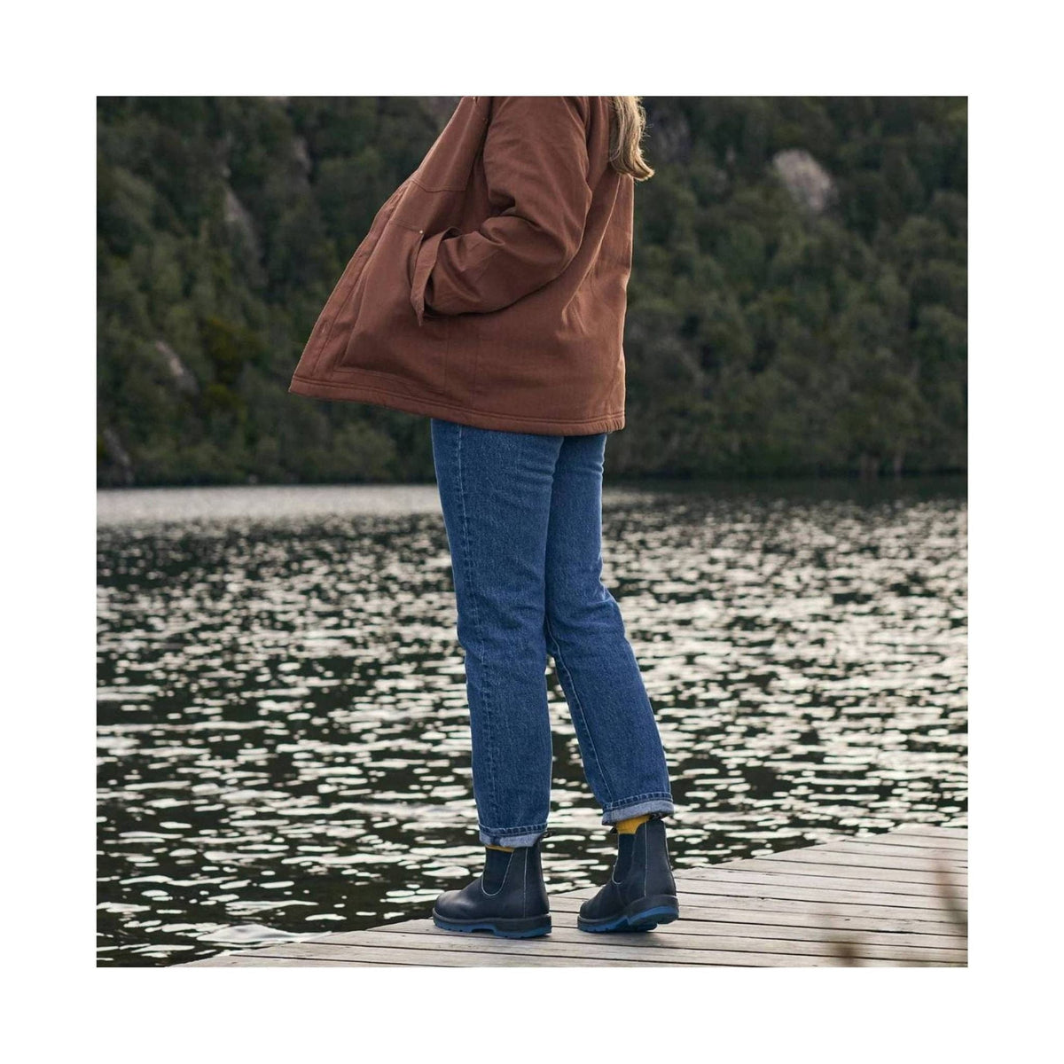 Blundstone Classic 2343 Chelsea Boots - Black/Blue - ONLINE STORE CREDIT/EXCHANGE ONLY