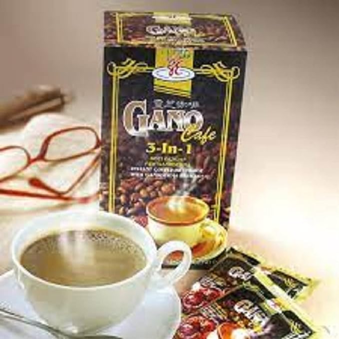 Bola Nymphea Ganocafe 3in1 Instant Coffee – 3 Boxes, 60 Sachets
