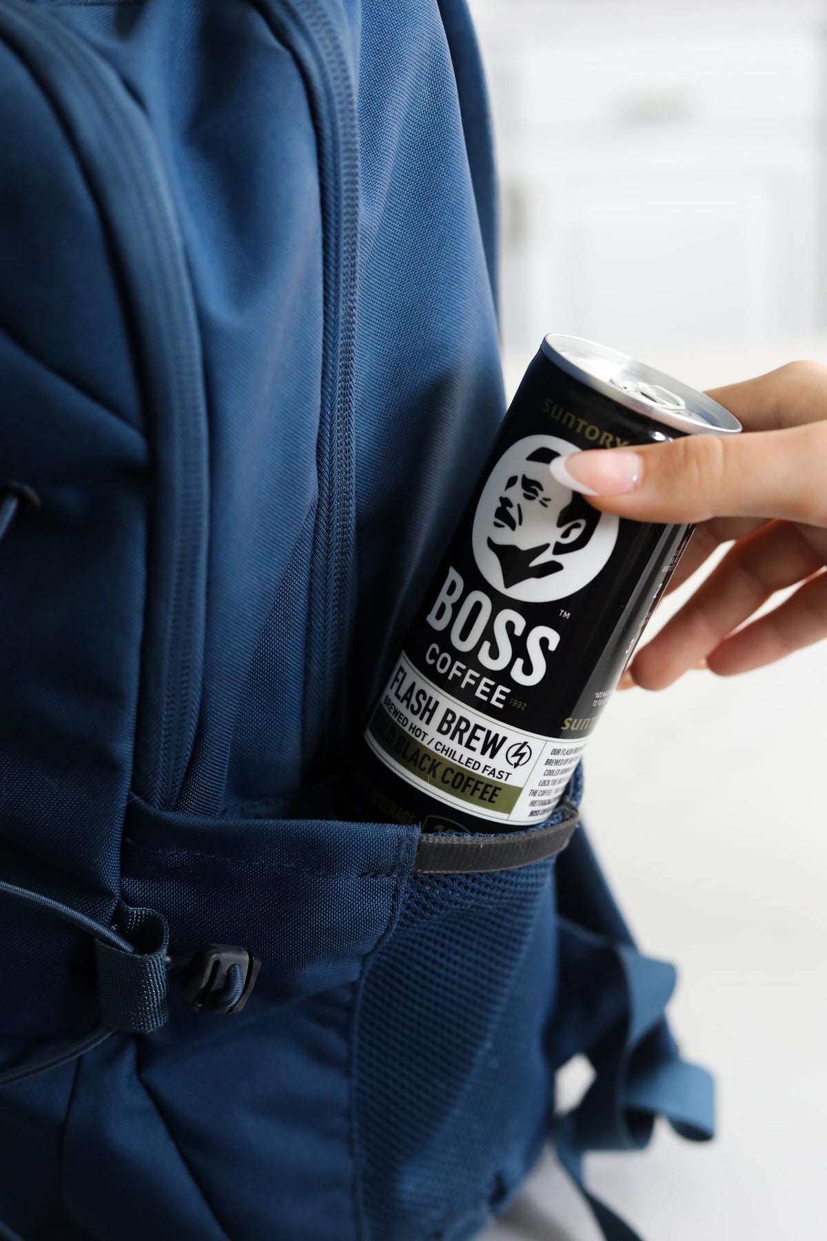 BOSS Coffee by Suntory Flash Brew Original Black Coffee – 8oz Can, 12 Pack, Ready to Drink