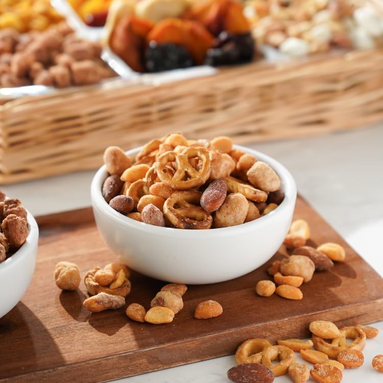 Broadway Basketeers Fruit & Nuts Sympathy Gift Basket | Gourmet Bereavement Care