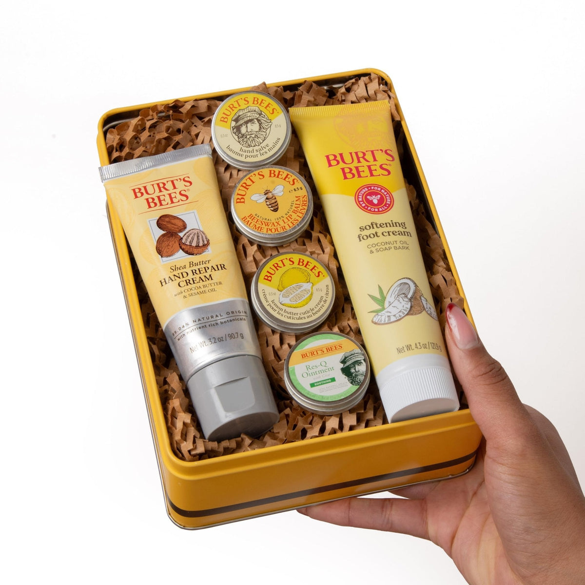 Burt's Bees Classics Gift Set, 6 Products in Giftable Tin
