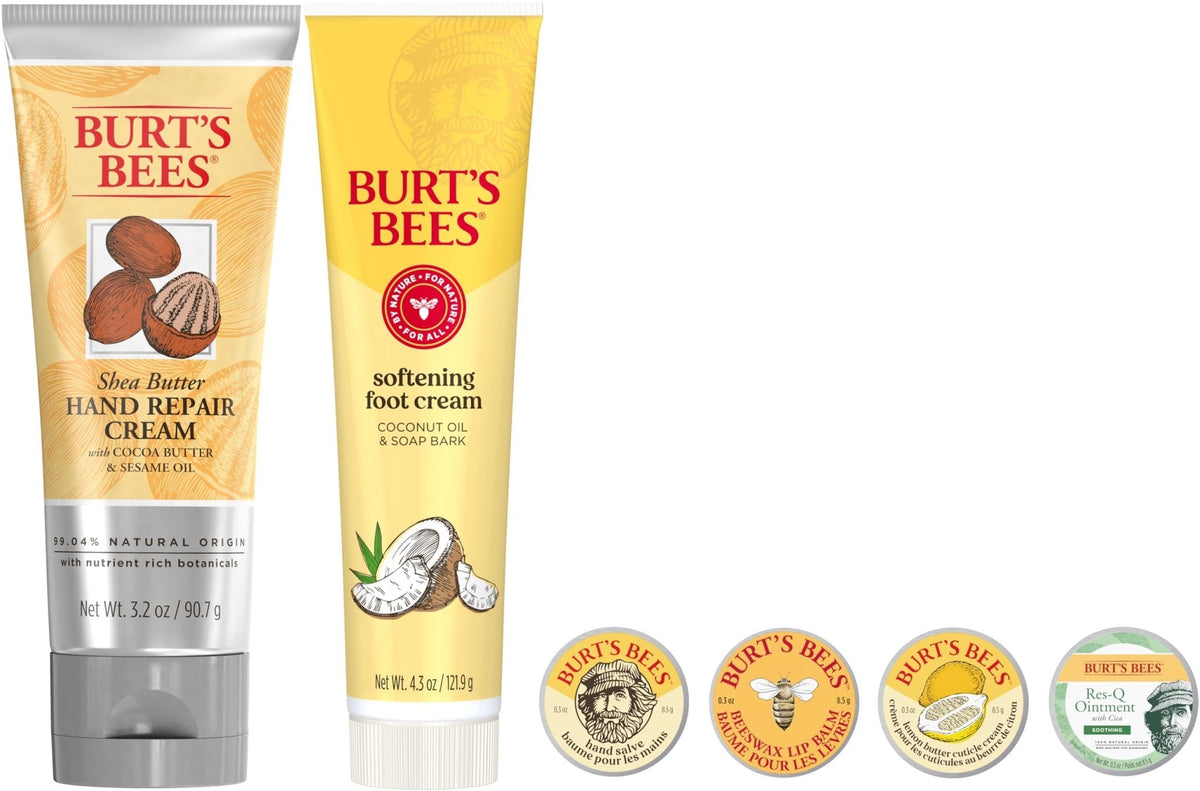 Burt's Bees Classics Gift Set, 6 Products in Giftable Tin