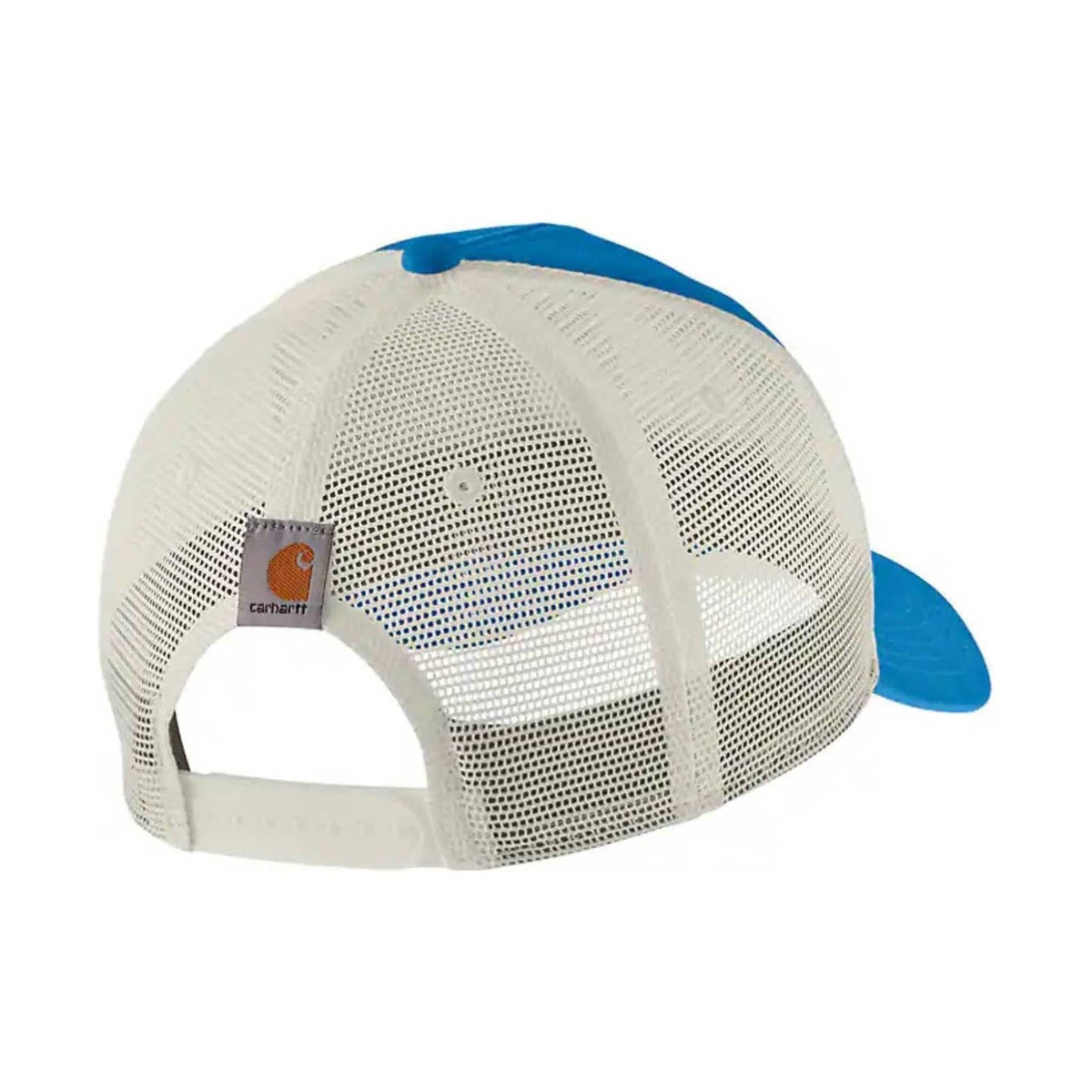 Carhartt Canvas Mesh Back Fish Graphic Cap - Azure Blue