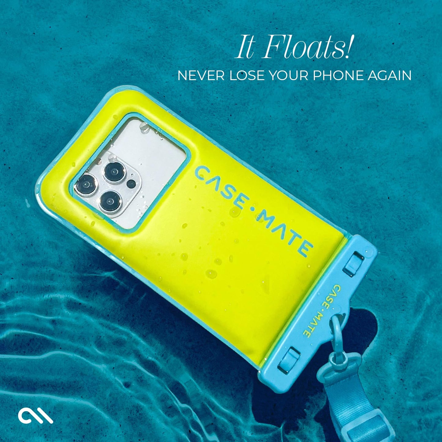 Case-Mate 2 Pack IP68 Waterproof Phone Pouch - Citrus Splash