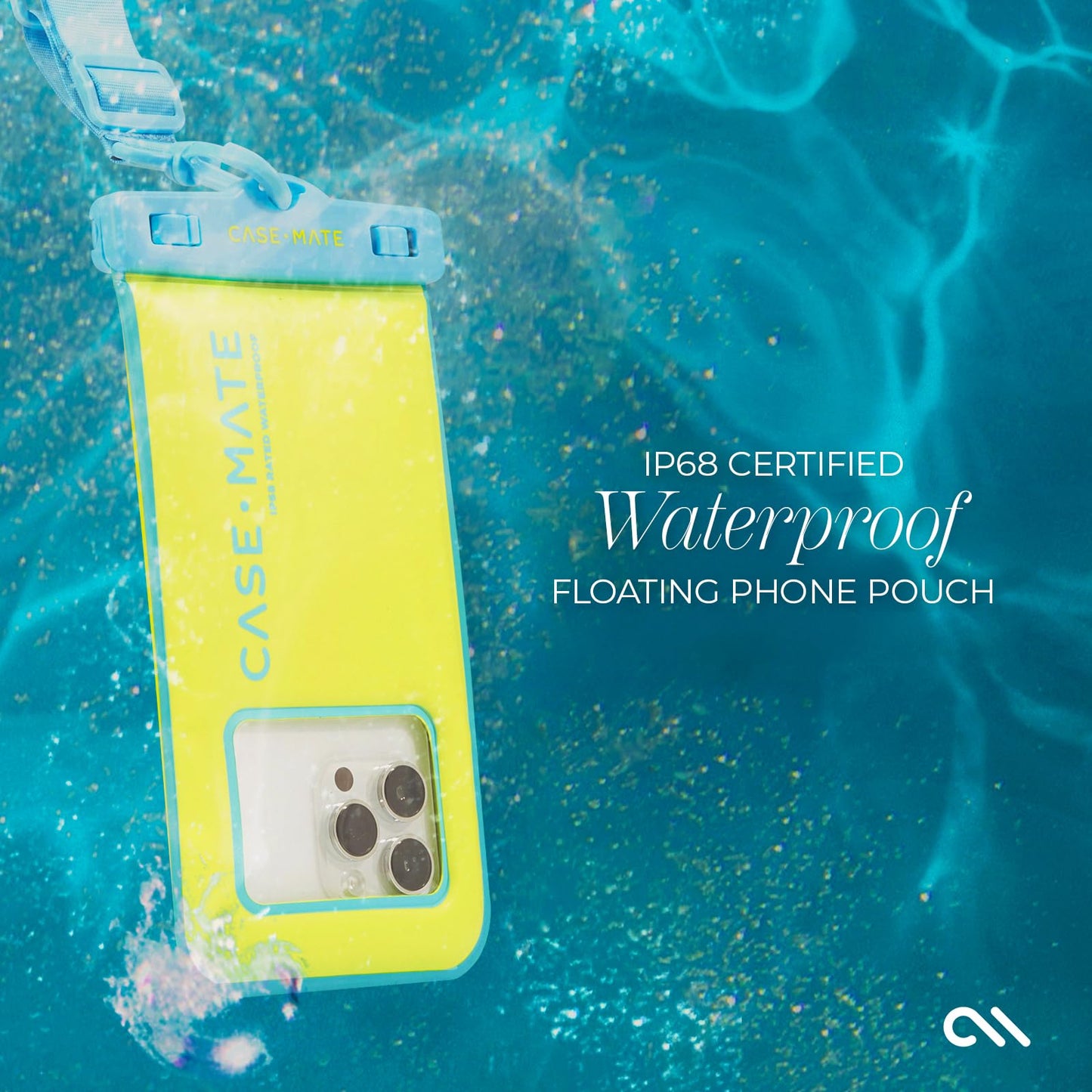 Case-Mate 2 Pack IP68 Waterproof Phone Pouch - Citrus Splash