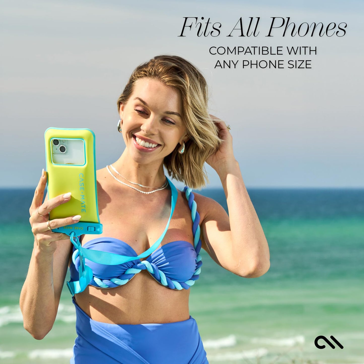 Case-Mate 2 Pack IP68 Waterproof Phone Pouch - Citrus Splash