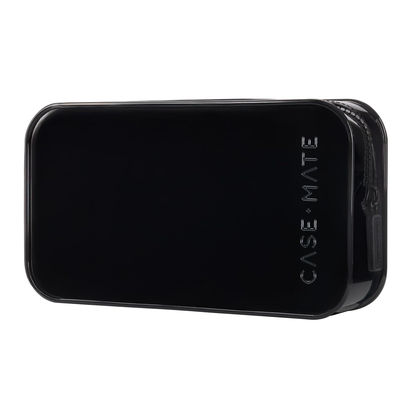 Case-Mate Jelly Makeup Bag - Waterproof Zipper Pouch - Midnight Black