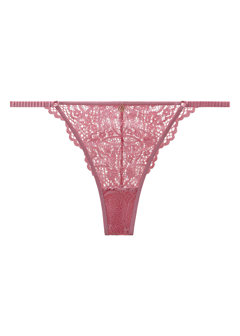 CELINE Plus Sexy Pink Lace Tanga Panties