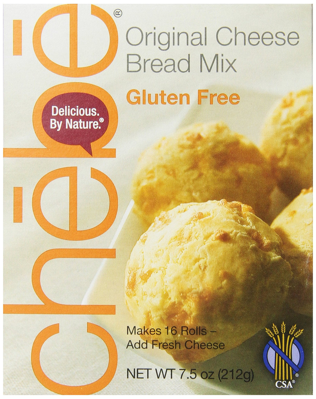 Chebe Bread Original Cheese Bread Mix — Gluten Free, Yeast-Free, 8-Pack (7.5 oz each)