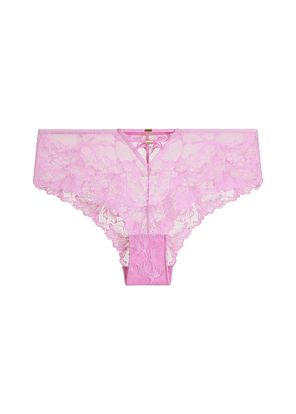 CHERIE Plus Sexy Pink Lace Boyshort Panties