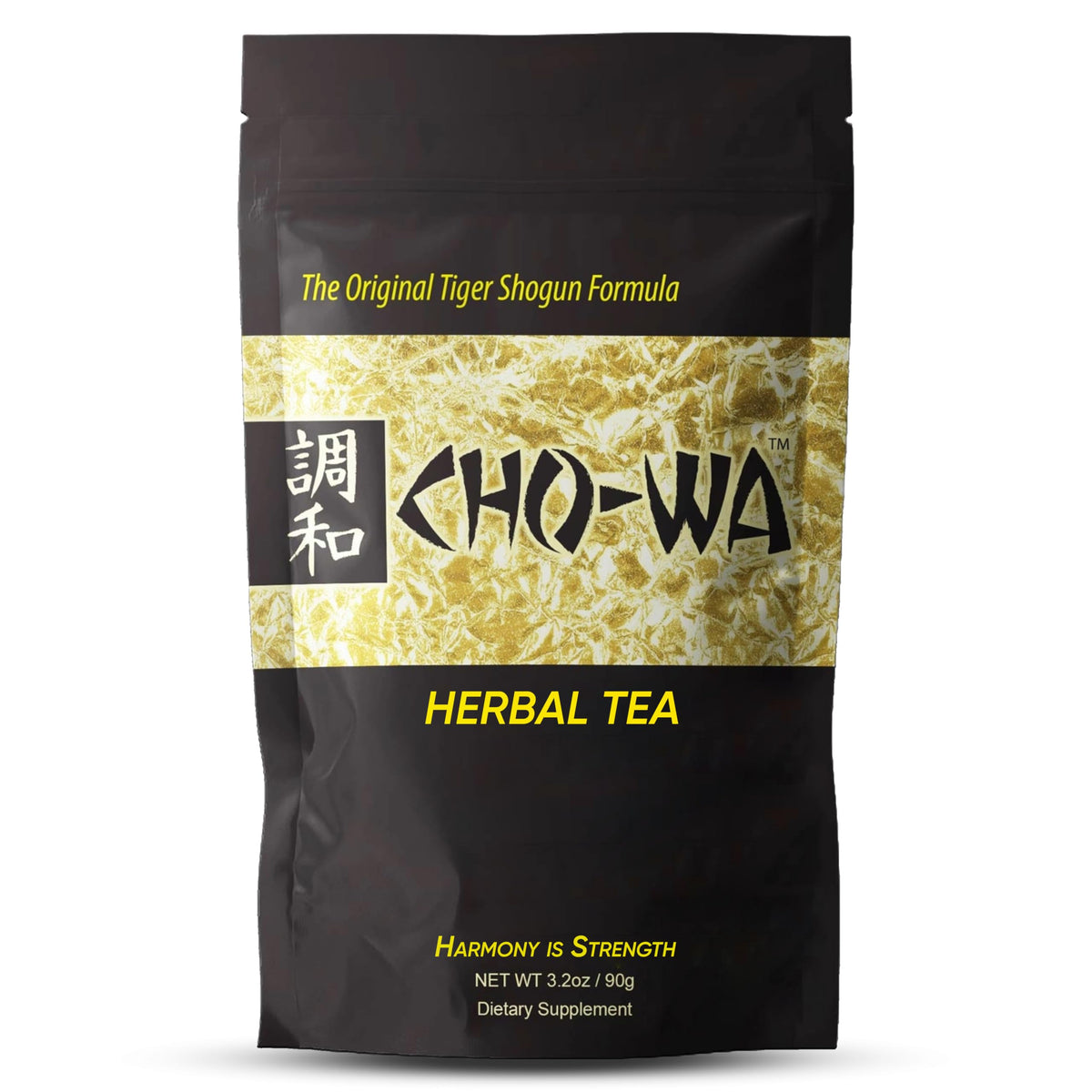 CHO-WA Harmony Tea – Original Tiger Shogun Formula Herbal Tea & Nutritional Supplement