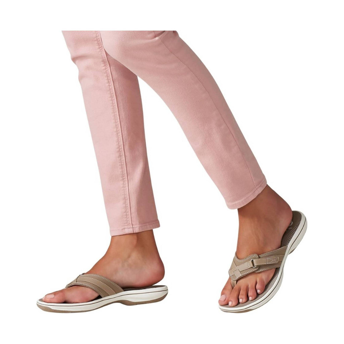 Clarks Women's Breeze Sea - Taupe - ONLINE STORE CREDIT/EXCHANGE ONLY