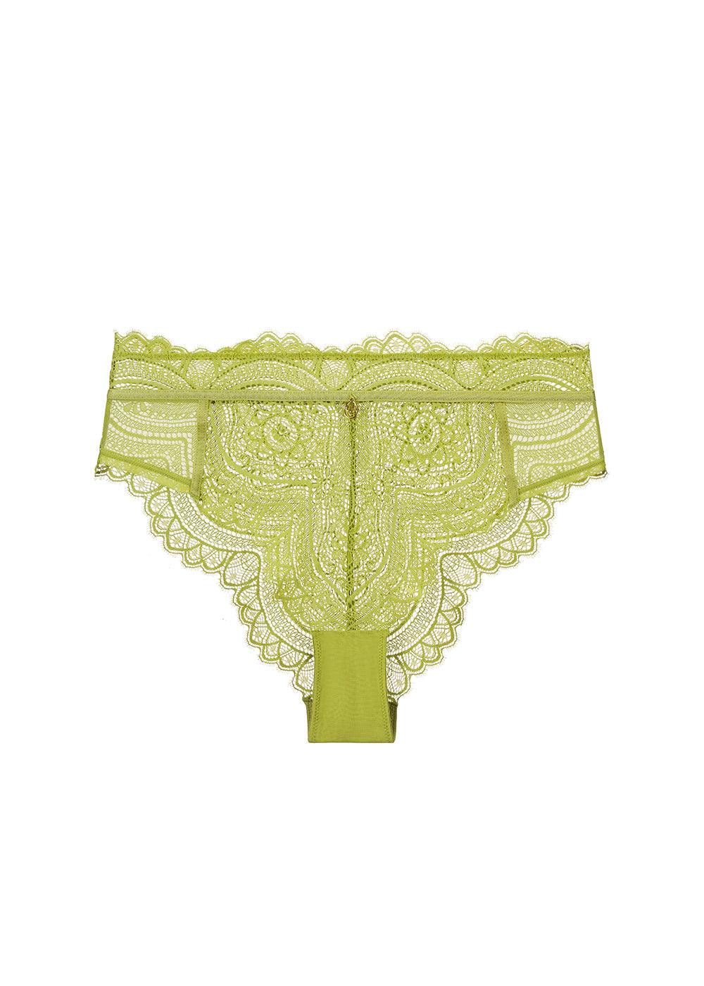 CONNIE Sexy Green Lace Boyshort Panties